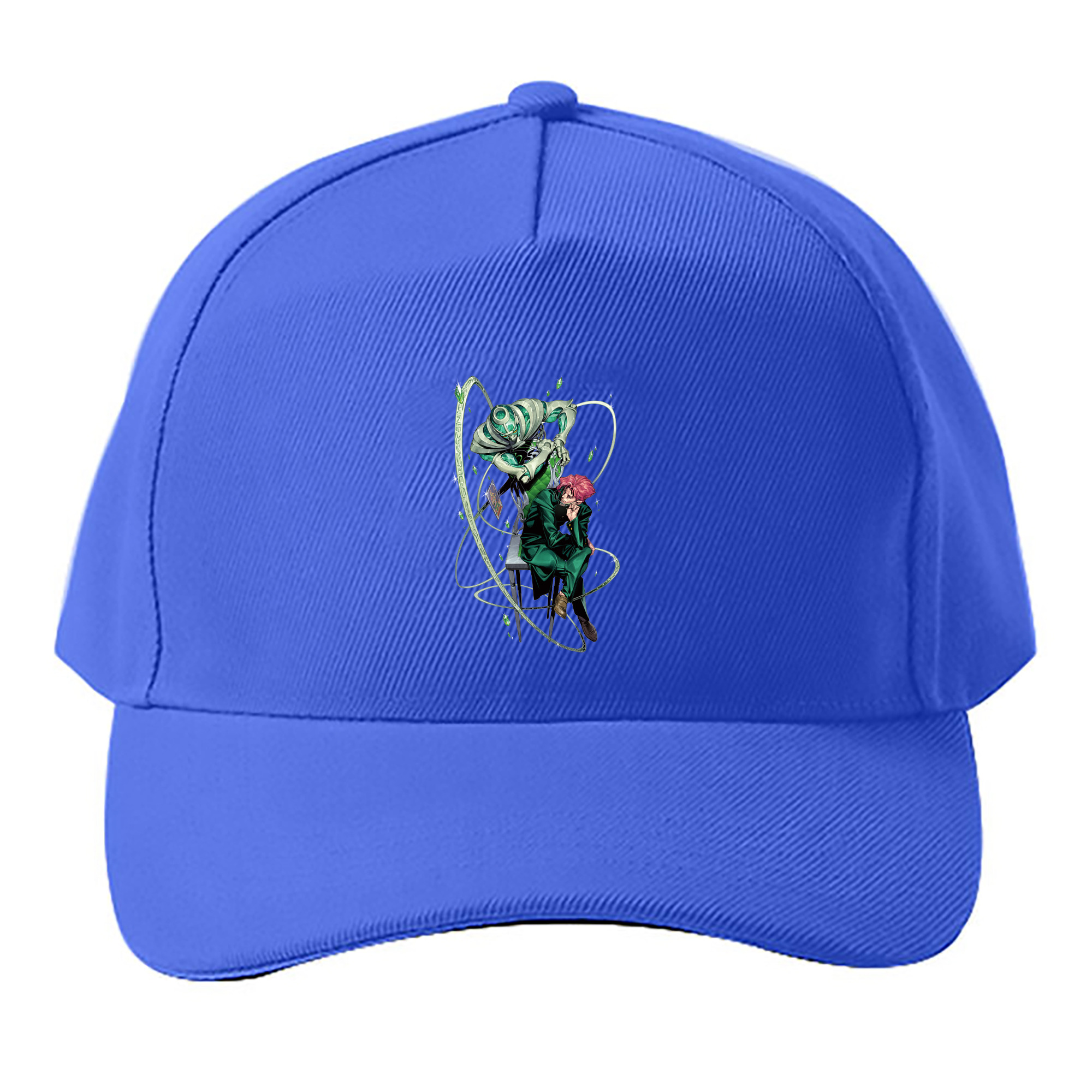 （画像用） ジョジョの奇妙な冒険 花京院 典明（かきょういん のりあき） JoJo's Bizarre Adventure Kakyoin Noriaki ベースボールキャップ 綿100％ 男女兼用 帽子 スポーツ